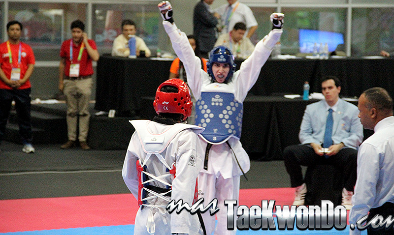 Galería de fotos del Taekwondo de la categoría FLY en el segundo día de competencia durante la decima edición de los Juegos Suramericanos realizados en Santiago de Chile entre 14 países de la región. Nuestro deporte participa del 16 al 18 de marzo de 2014.