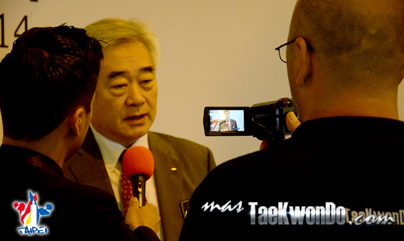 Conversamos en exclusiva con el Presidente de la WTF minutos después de finalizada la reunión de Consejo Ejecutivo de la Federación Mundial y nos comento acerca de puntos importantes que se suscitaron en dicha junta.