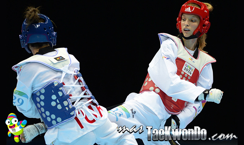Ivana Babic (CRO) y Fatma Saridogan (TUR)