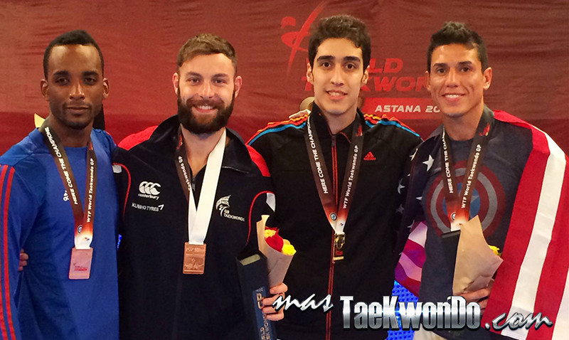 GP Series 2, Astana 2014, Podio Taekwondo M-80