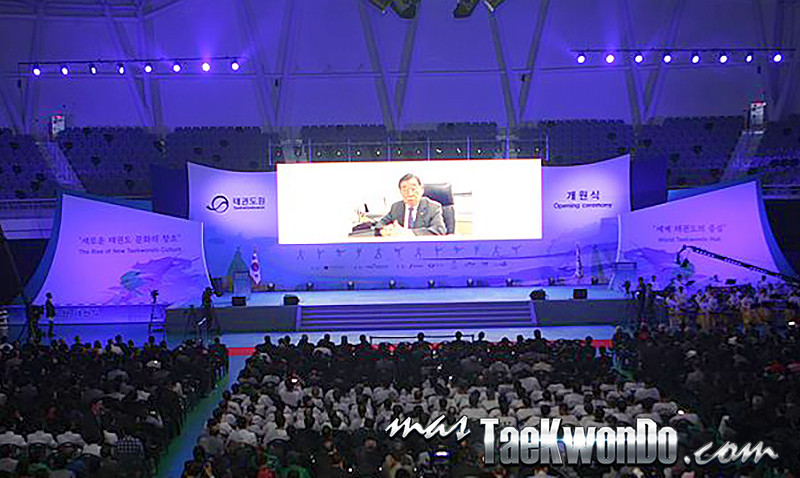 Ceremonia de Apertura del Taekwondowon