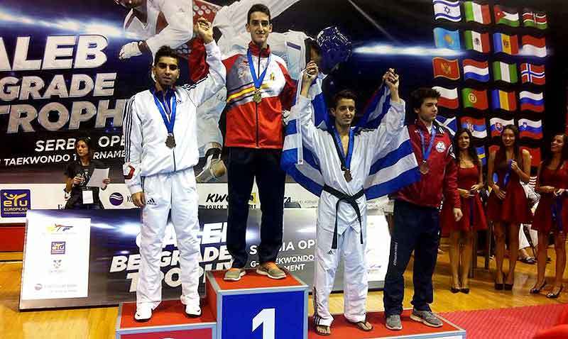 Jesus Tortosa, Oro en el Serbia Open 2014