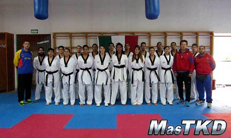 Equipo de Taekwondo de Venezuela en la Loma