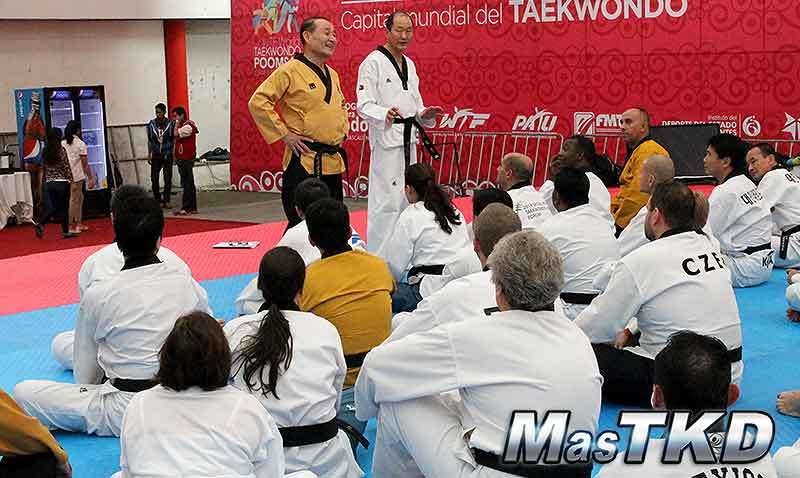 Entrenamiento de los IR en el Mundial de Poomsae 2014