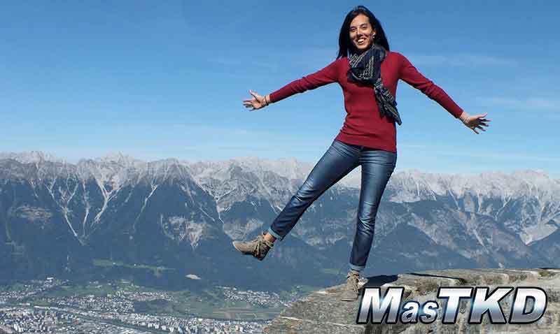 Eva en la cima