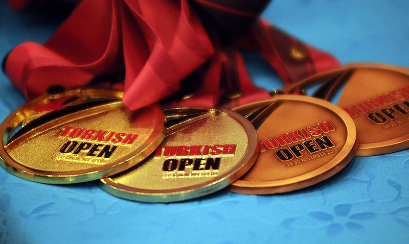 1st Turkish Open Taekwondo Tournament Medals