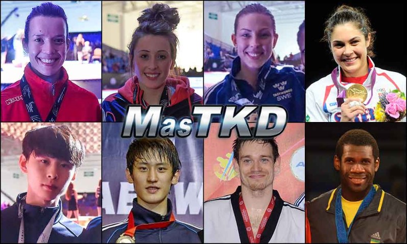 Números 1 – WTF World Olympic Ranking – Taekwondo WTF – Enero 2015.