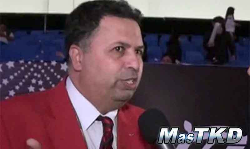 Jefe de Árbitros de la Federación Mundial de Taekwondo: Chakir Chelbat