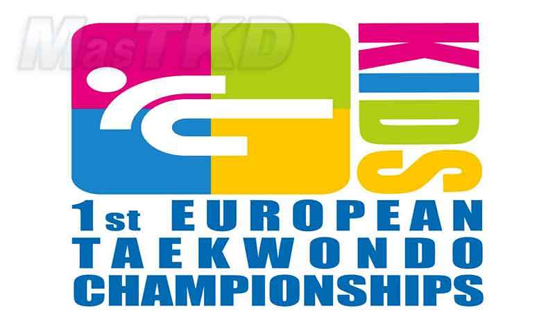 Logo del Primer europeo infantil de Taekwondo