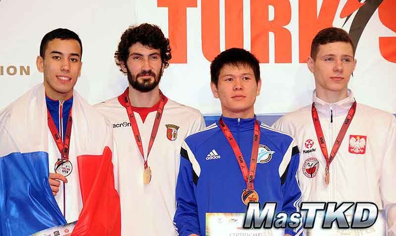 Podio del Turkish Open 2015