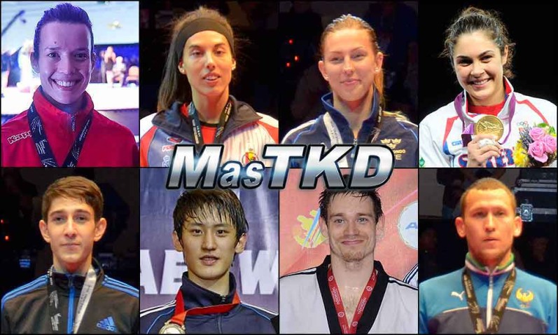 Números 1 – WTF World Olympic Ranking – Taekwondo WTF – Febrero 2015.