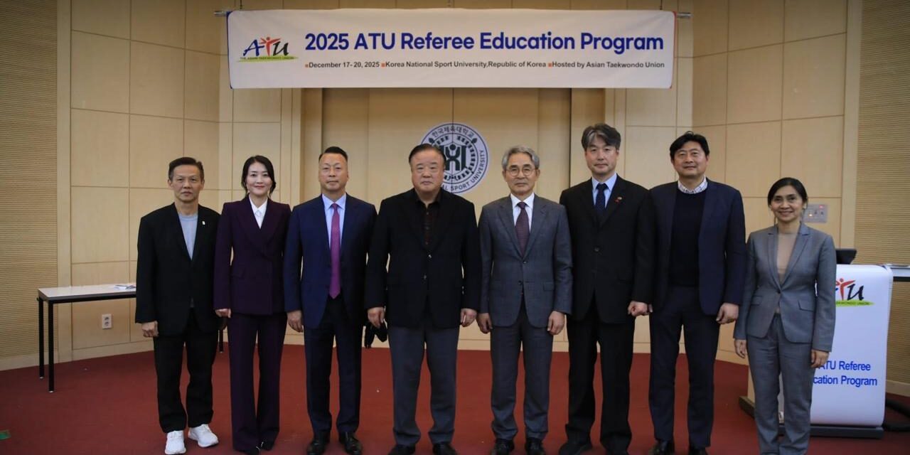 Asian Taekwondo Union lanzó Programa de Educación para Árbitros como primer eje de la gestión Kim Sangjin